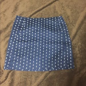JCrew anchor skirt